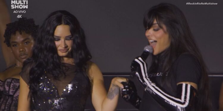 Demi Lovato e Pabllo Vittar fazem encontro histórico com “Cool for the Summer” no Rock in Rio