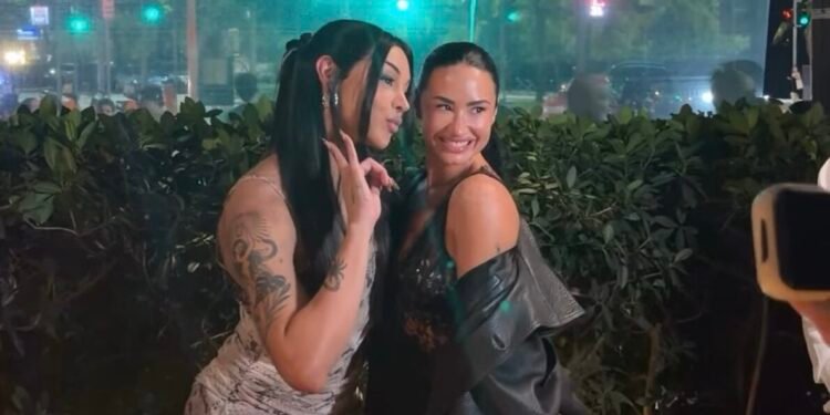Demi Lovato e Pabllo Vittar ensaiam “Cool for the Summer” no Palco Mundo do Rock in Rio