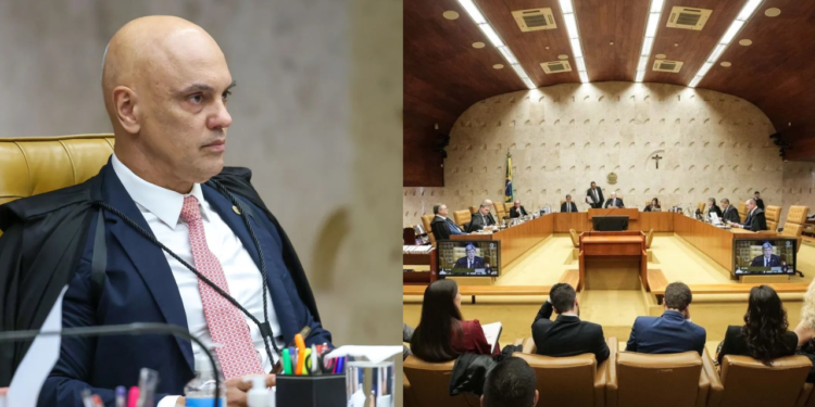 STF realiza sessão histórica para analisar relatório da PF sobre Moraes e Vorcaro
