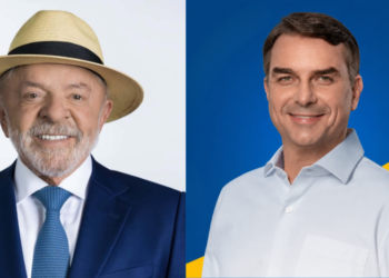 Datafolha aponta empate técnico entre Lula e Flávio Bolsonaro no segundo turno.